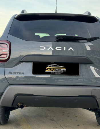 Sunprise Car Rental'dan Kiralık Dacia Duster – 2023 Model – Benzin Otomatik