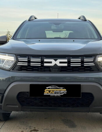 Sunprise Car Rental'dan Kiralık Dacia Duster – 2023 Model – Benzin Otomatik