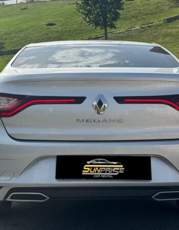 Sunprise Car Rental'dan Kiralık 2024 Renault Megane Benzin Otomatik